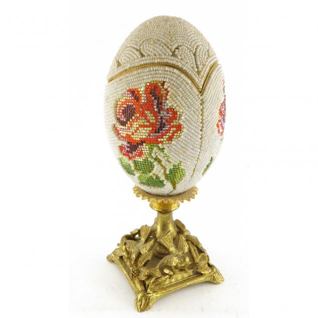 vintage-beaded-easter-egg