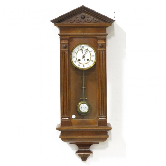 19th-century-german-regulator-wall-clock