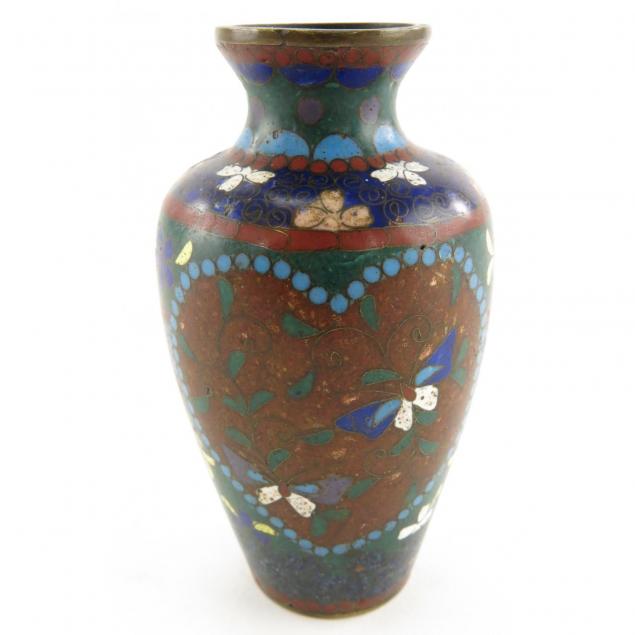 japanese-antique-cloisonne-cabinet-vase