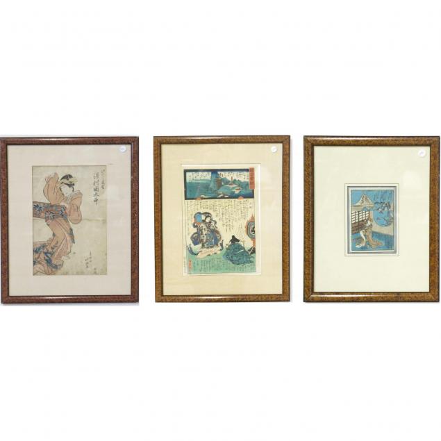 three-antique-japanese-woodblock-prints