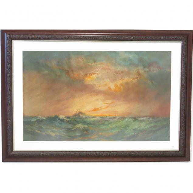 artist-signed-maritime-watercolor-painting