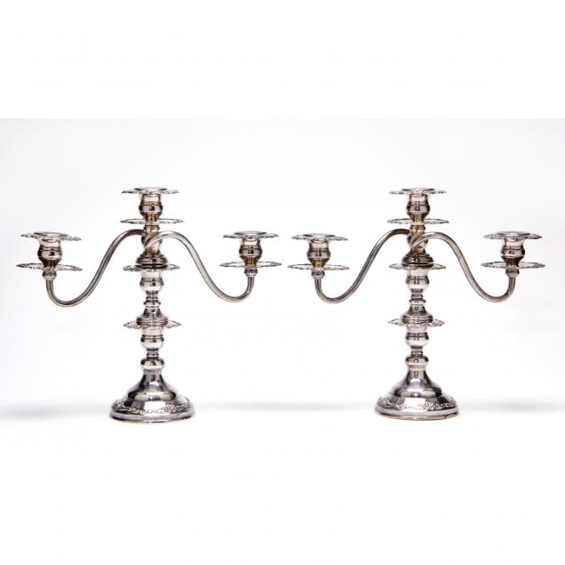 pair-of-japanese-fine-silver-candelabra