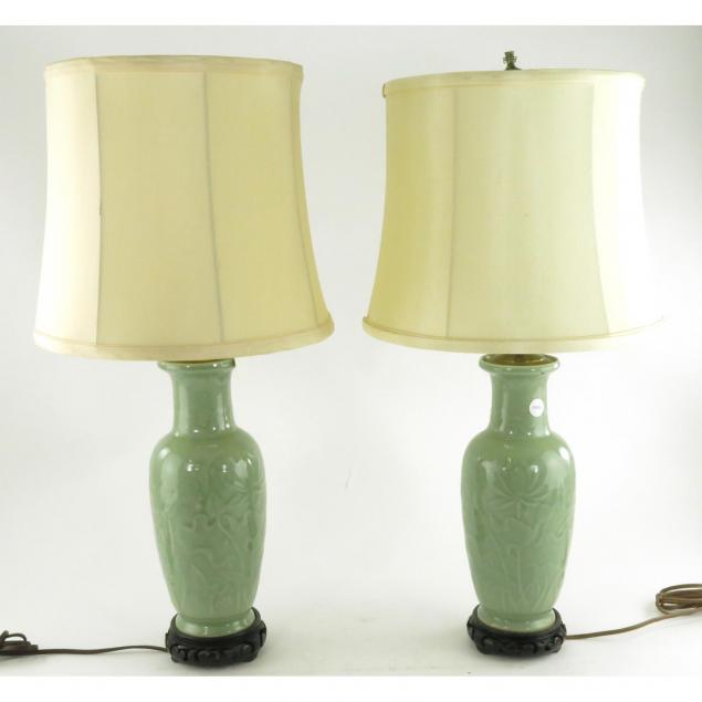 pair-of-contemporary-chinese-celadon-table-lamps