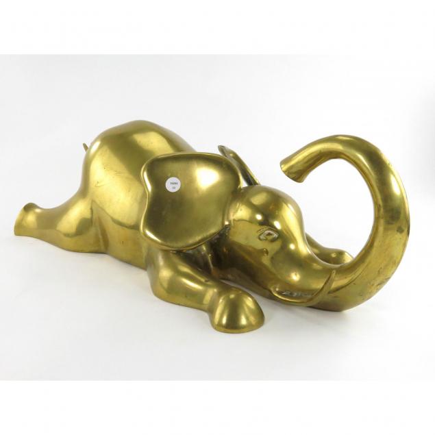 vintage-brass-elephant-sculpture