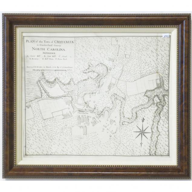 reproduction-north-carolina-map-after-1770-model