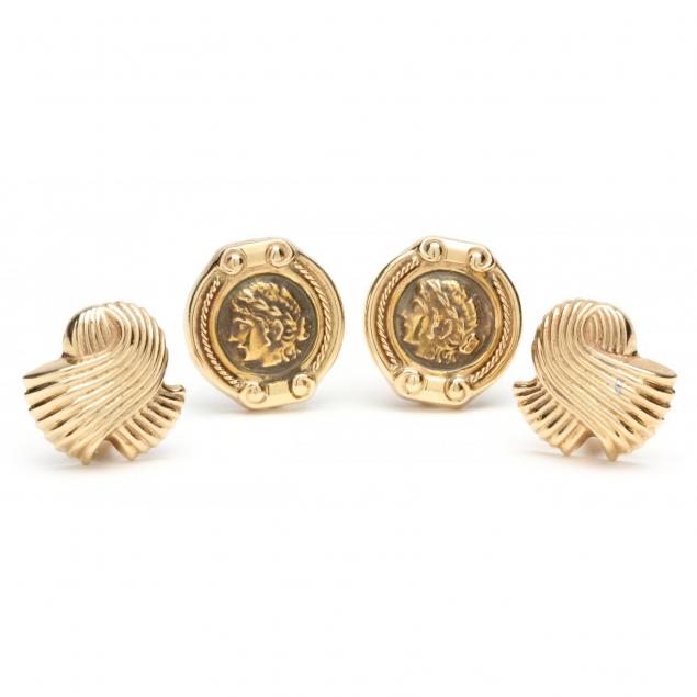 two-pairs-14kt-gold-ear-clips