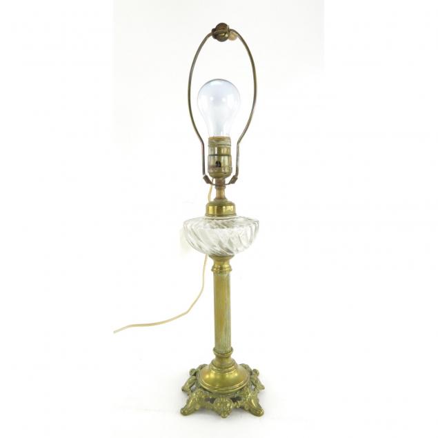 vintage-cast-brass-table-lamp