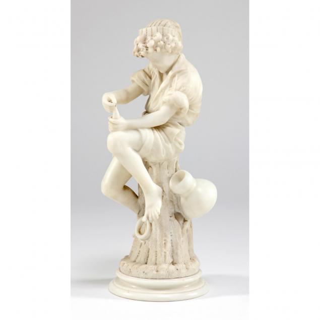 italian-genre-statue-of-a-young-fisherman