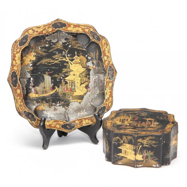 english-chinoiserie-toleware-box-stand