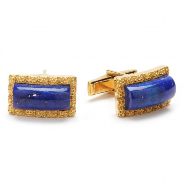 18kt-gold-and-lapis-lazuli-cufflinks