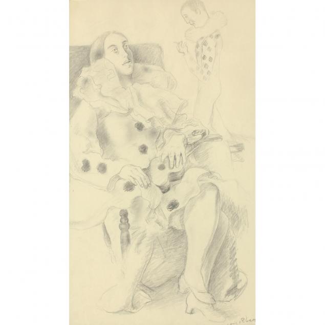 louis-ribak-ny-nm-1902-1979-clowns