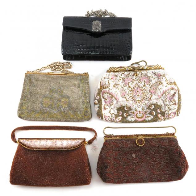 five-vintage-lady-s-evening-bags