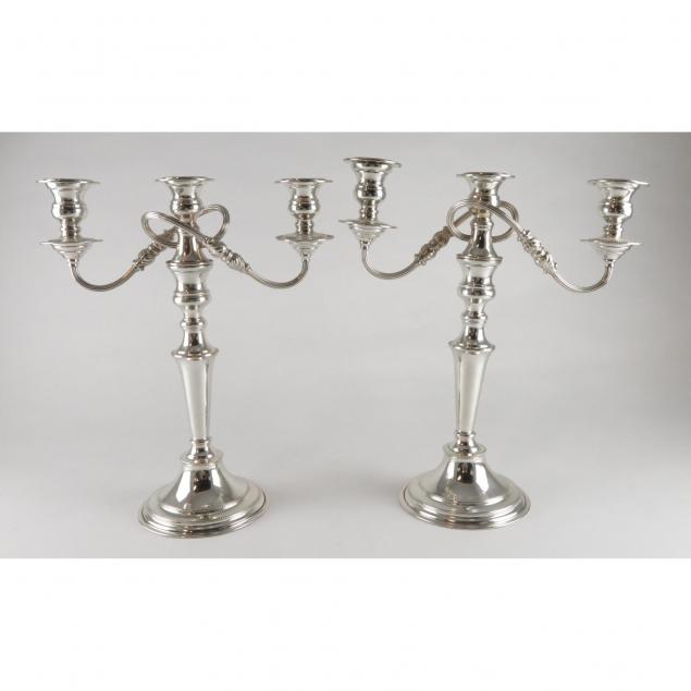 pair-of-english-silver-plate-three-light-candelabra
