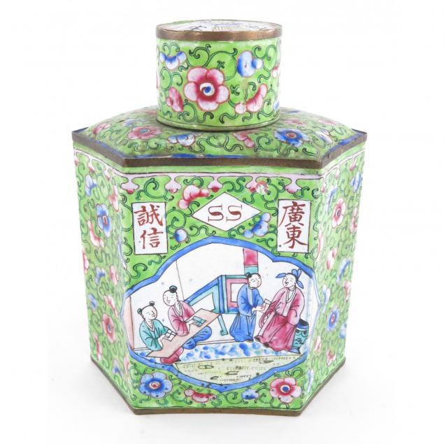chinese-enamel-decorated-tea-caddy