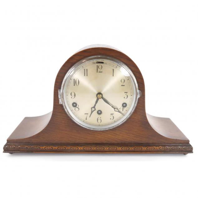 vintage-oak-mantel-clock