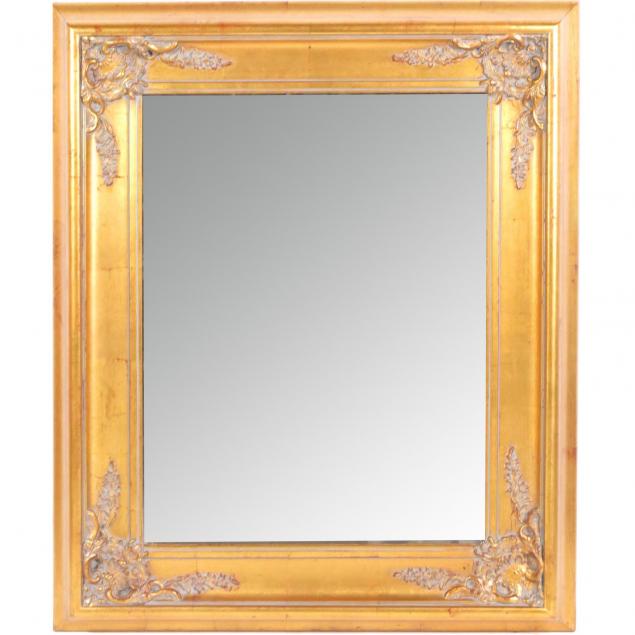 gilt-frame-rectangular-beveled-mirror