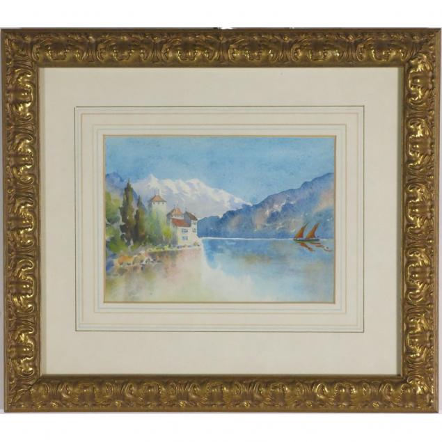 alpine-landscape-with-lake-watercolor