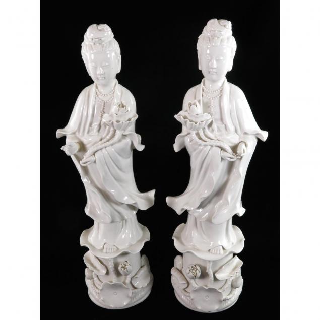 pair-of-blanc-de-chin-porcelain-quan-yin