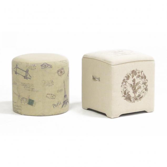 two-upholstered-footstools