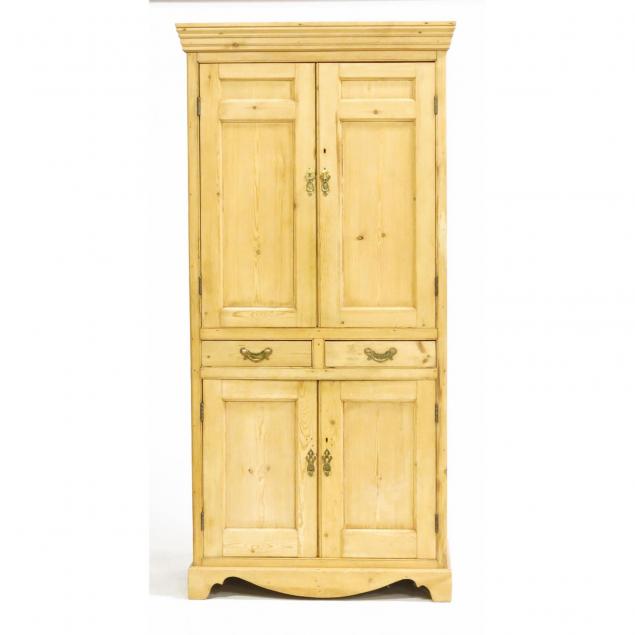 pine-chippendale-style-linen-press
