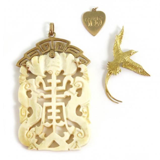 three-gold-pendants