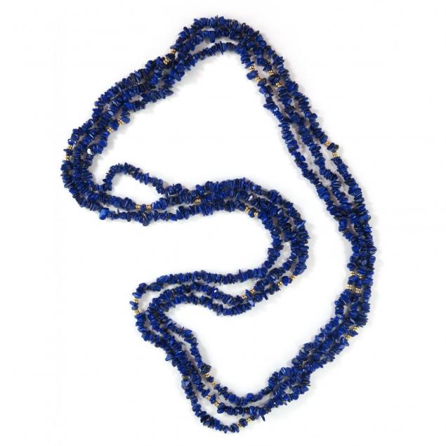 three-lapis-luzuli-necklaces