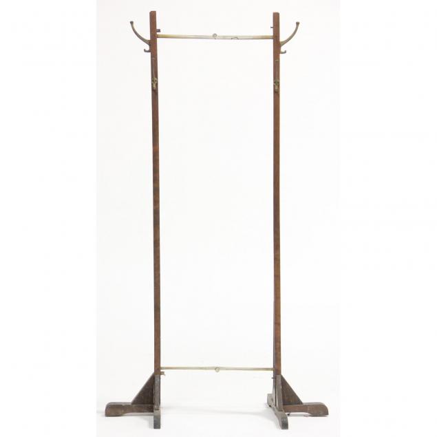 unusual-arts-crafts-adjustable-folding-coat-rack