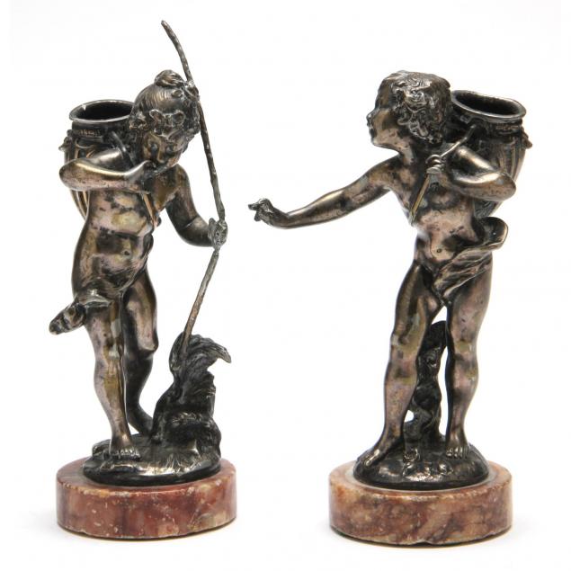 pair-of-silverplate-figural-matchstick-holders