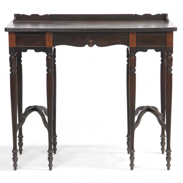 walnut-sheraton-style-two-drawer-writing-table