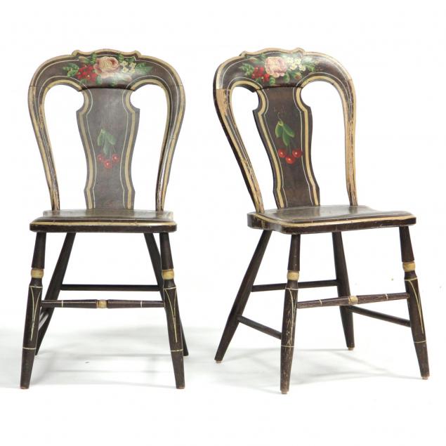 pair-of-painted-and-stenciled-side-chairs