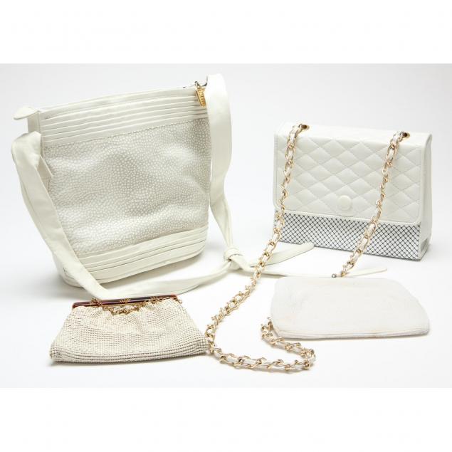 five-white-handbags