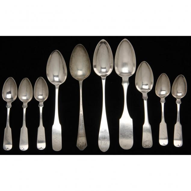 group-of-10-american-coin-silver-spoons