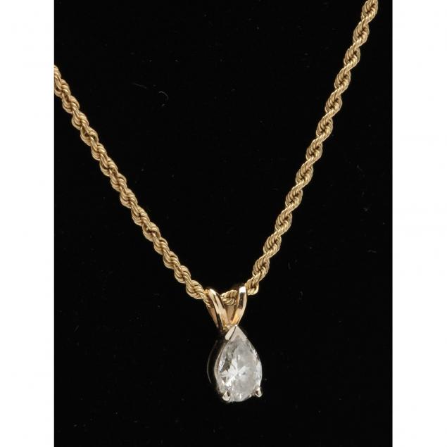 14kt-gold-chain-necklace-and-diamond-pendant