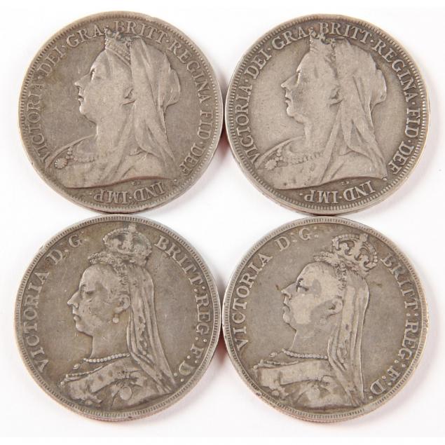 uk-four-4-victorian-silver-crowns