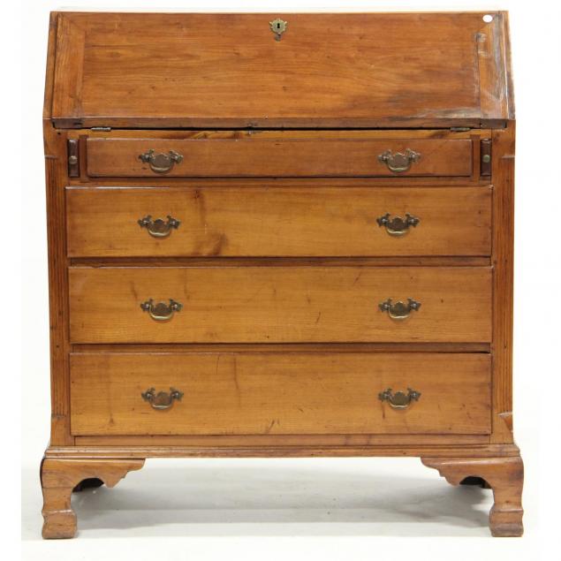 american-chippendale-cherry-slant-front-desk