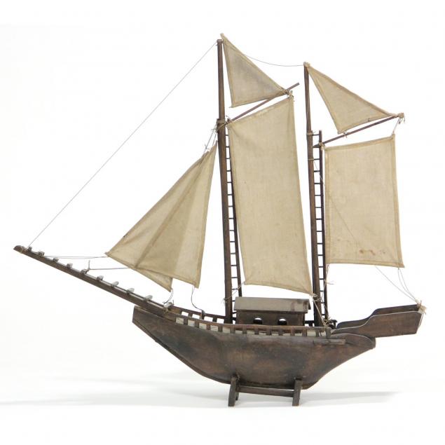 vintage-model-of-a-sailing-vessel