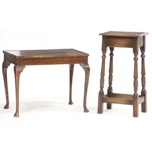 two-mahogany-side-tables
