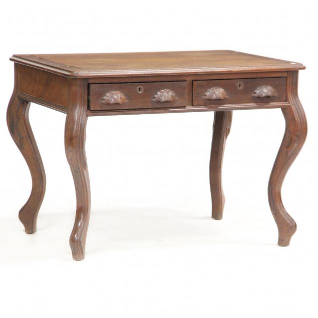 victorian-two-drawer-writing-table