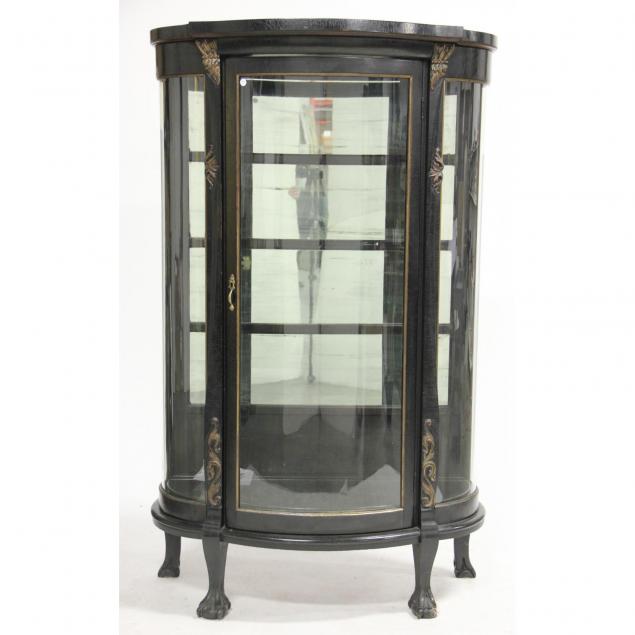 regency-style-painted-bowfront-china-cabinet