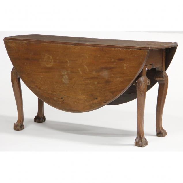 chippendale-oval-mahogany-dropleaf-table