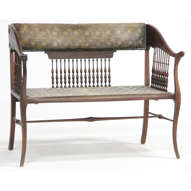 edwardian-spindle-back-settee