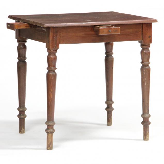 sheraton-style-country-painted-pine-gaming-table