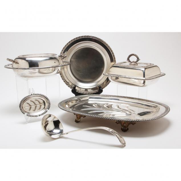 english-gadrooned-silverplate-holloware