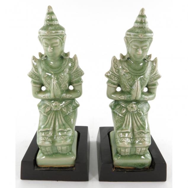 pair-of-thai-celadon-kneeling-figures