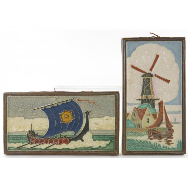 two-arts-and-carfts-style-delft-tiles