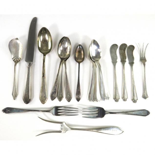 group-of-assorted-american-sterling-silver-flatware