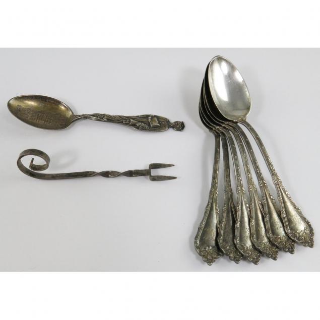 eight-pieces-of-sterling-silver-flatware