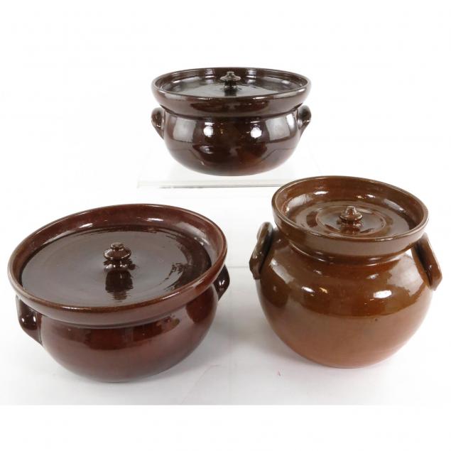 three-ben-owen-lidded-bean-pots