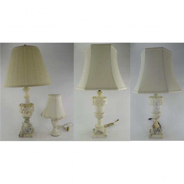 four-alabaster-table-lamps