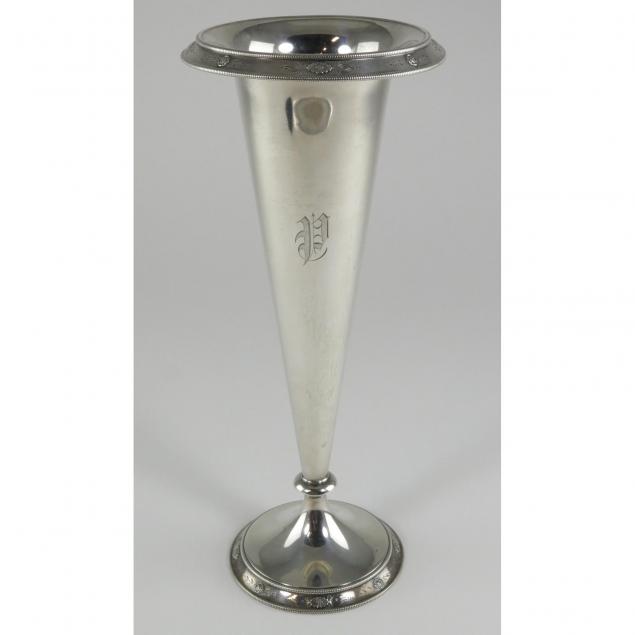 gorham-sterling-silver-trumpet-vase